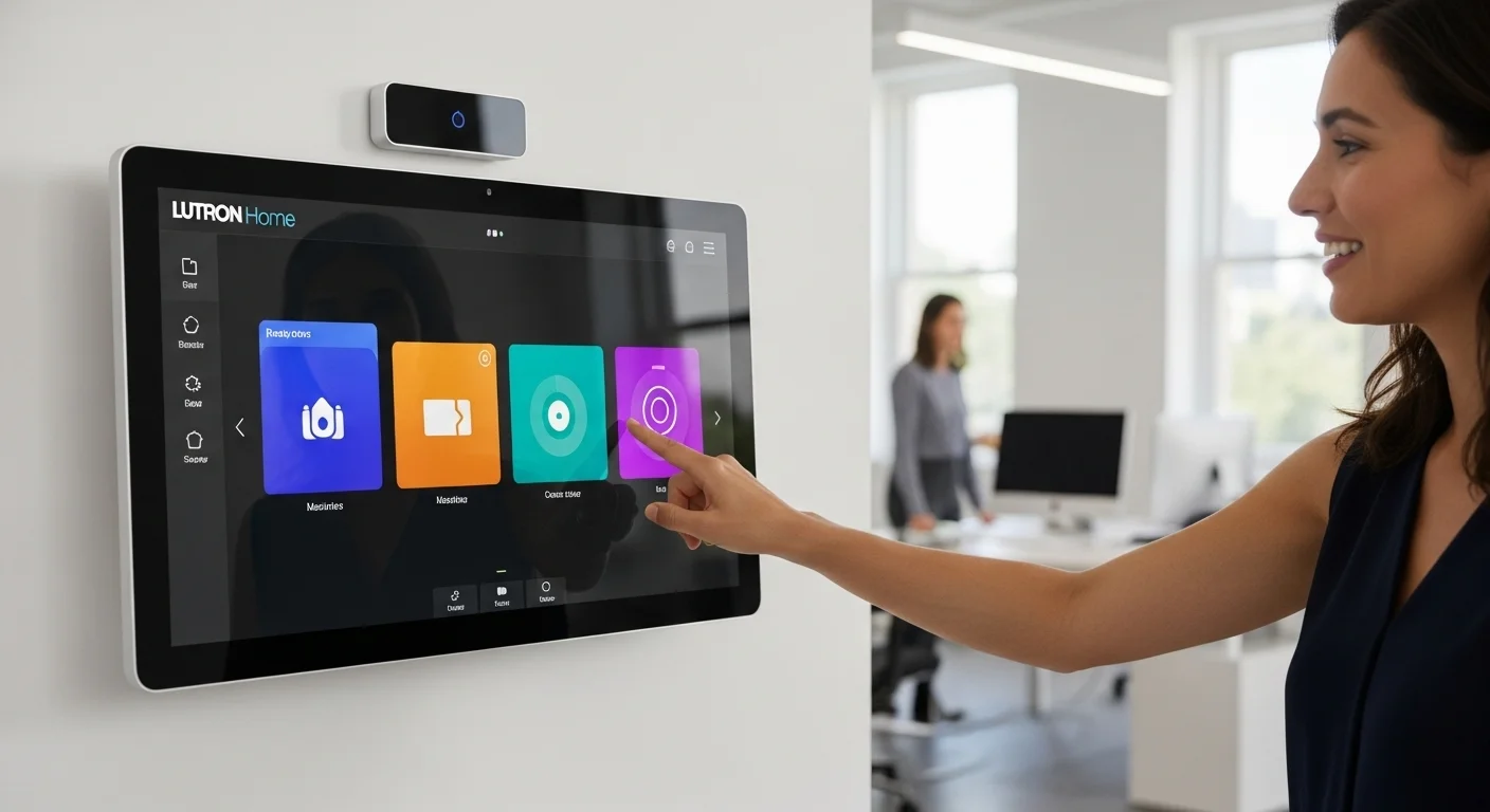 Business technology with innovation and digital resources to discover Lutron Home