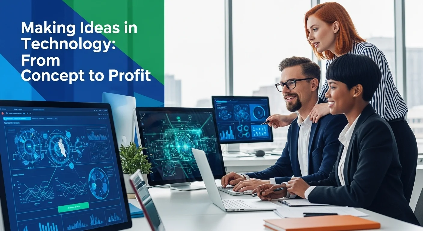 Tech solutions and digital innovations for Making Ideas in modern business