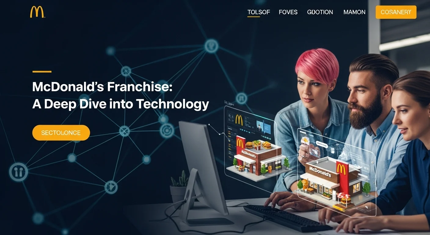 Tech solutions and digital innovations for Mcdonald's Franchise in modern business