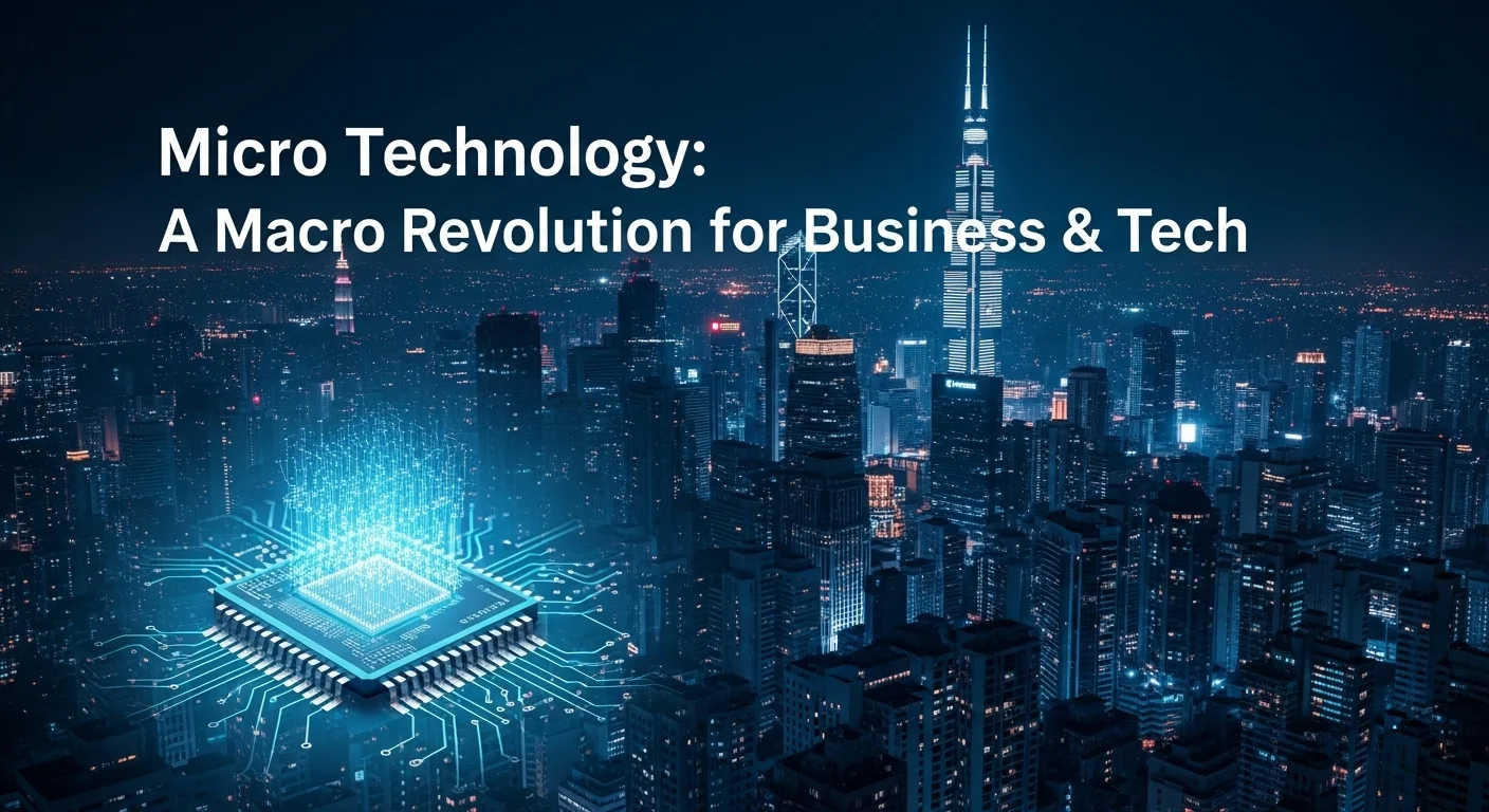Tech solutions and digital innovations for Micro in modern business