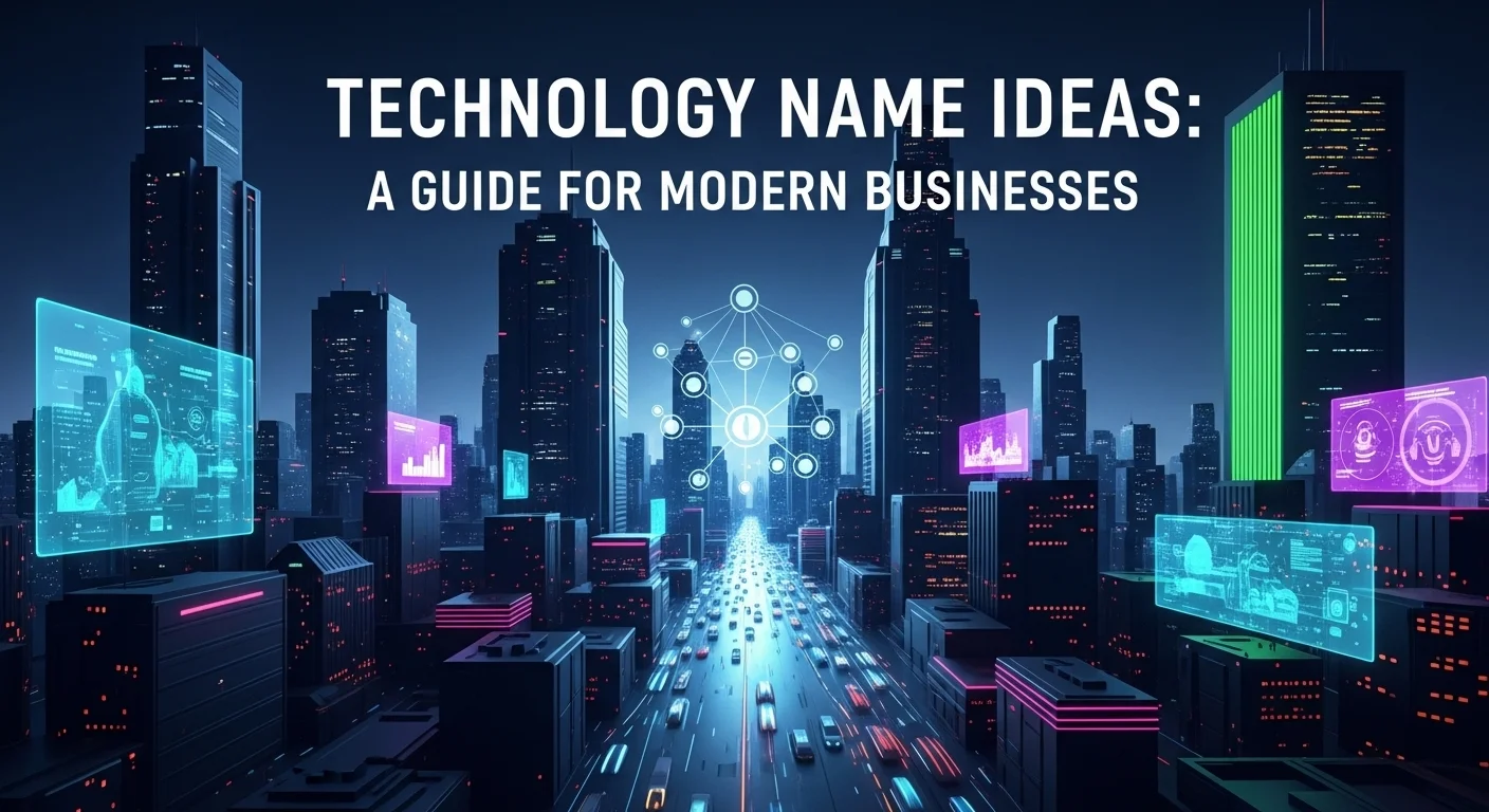 Tech solutions and digital innovations for Name Ideas in modern business