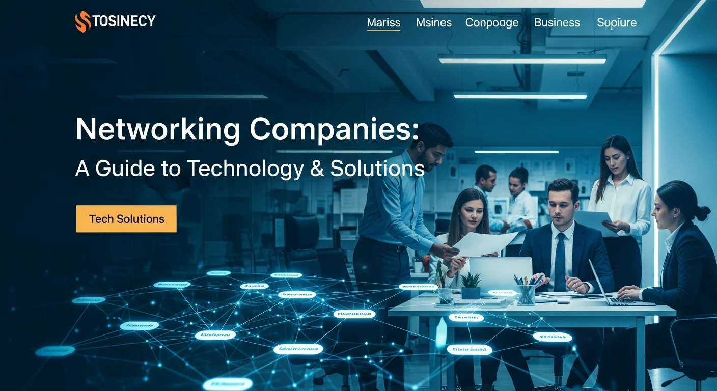 Tech solutions and digital innovations for Networking Companies in modern business