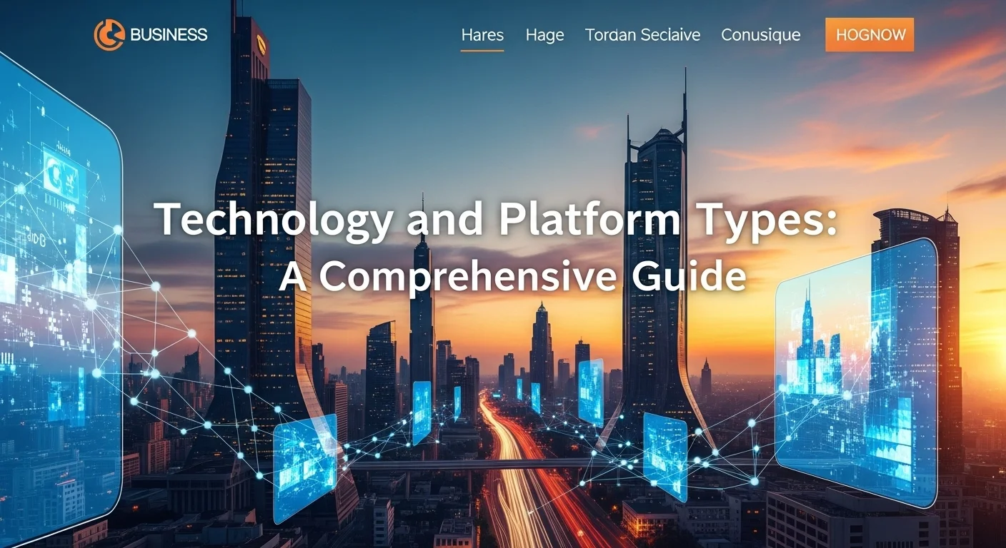Tech solutions and digital innovations for Platform Types in modern business