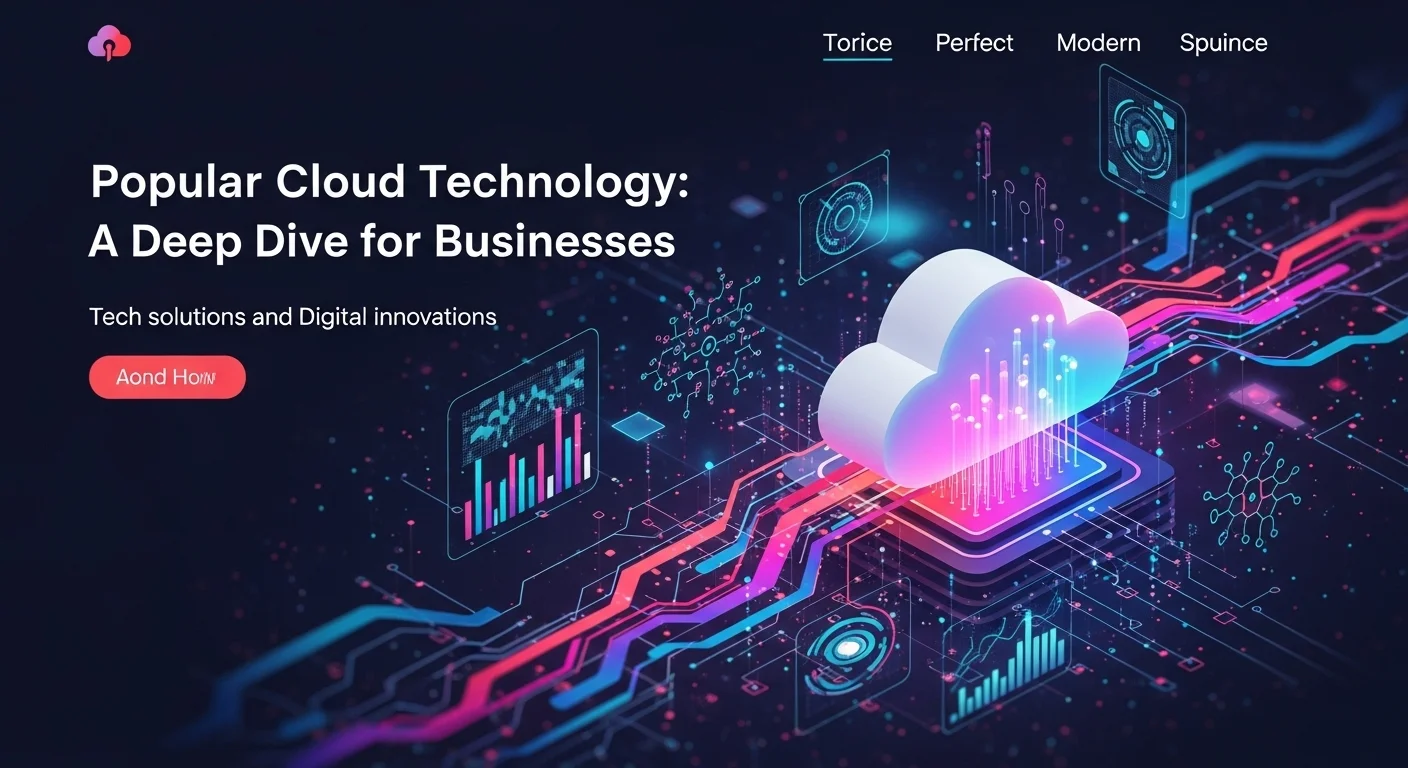 Tech solutions and digital innovations for Popular Cloud in modern business