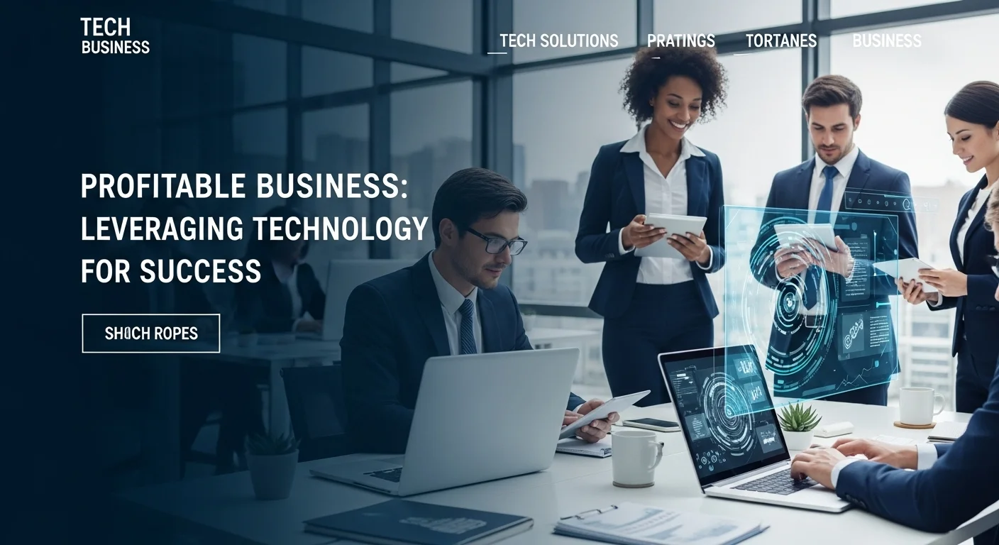 Tech solutions and digital innovations for Profitable Business in modern business