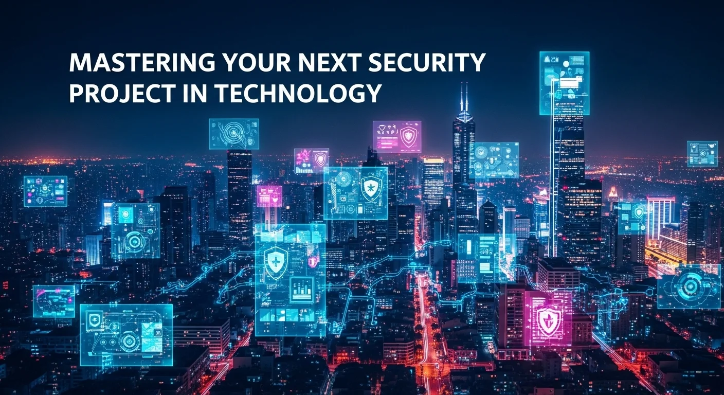 Tech solutions and digital innovations for Security Project in modern business