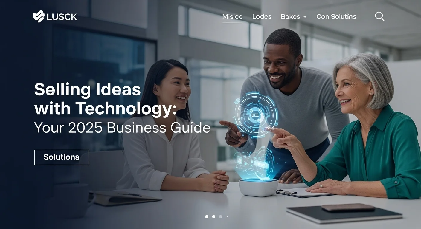 Tech solutions and digital innovations for Selling Ideas in modern business