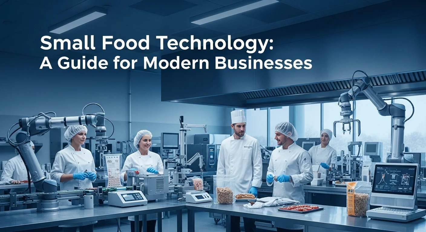 Tech solutions and digital innovations for Small Food in modern business