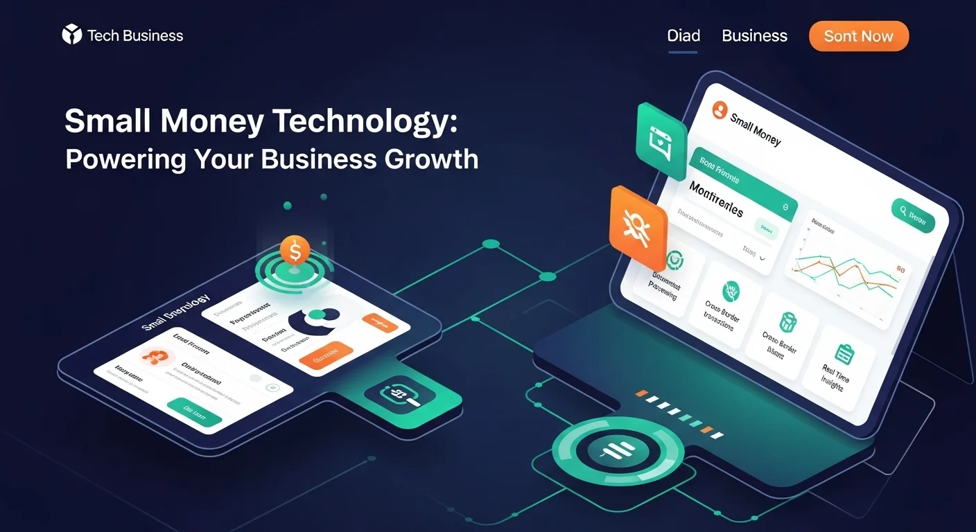 Tech solutions and digital innovations for Small Money in modern business