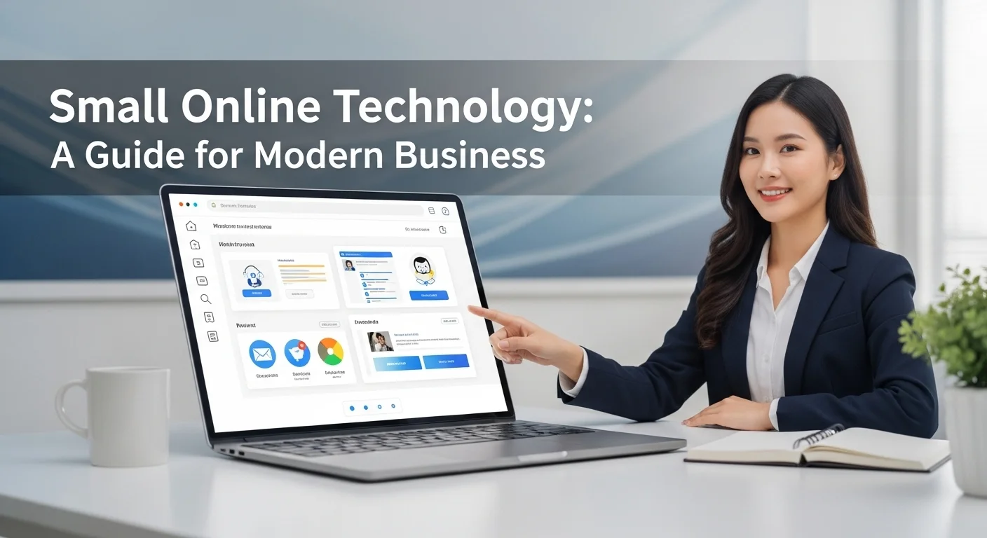 Tech solutions and digital innovations for Small Online in modern business