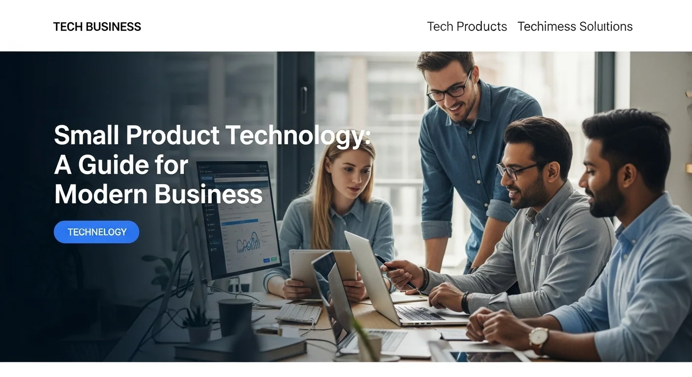 Tech solutions and digital innovations for Small Product in modern business