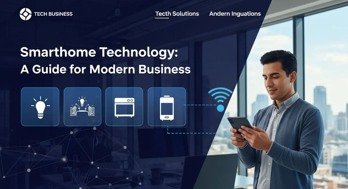 Tech solutions and digital innovations for Smarthome in modern business