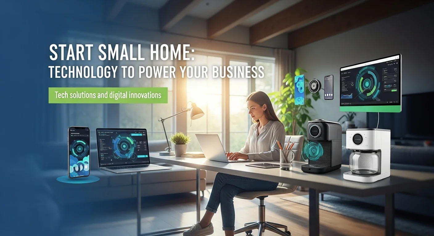 Tech solutions and digital innovations for Start Small Home in modern business