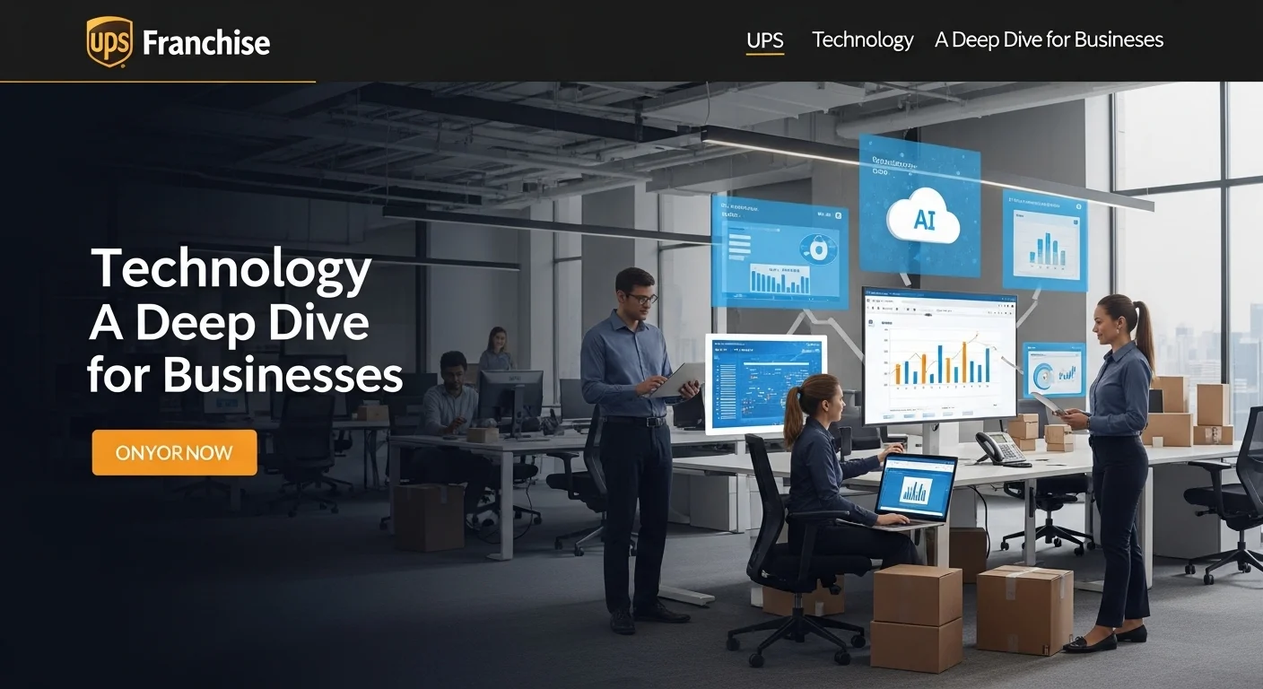 Tech solutions and digital innovations for Ups Franchise in modern business