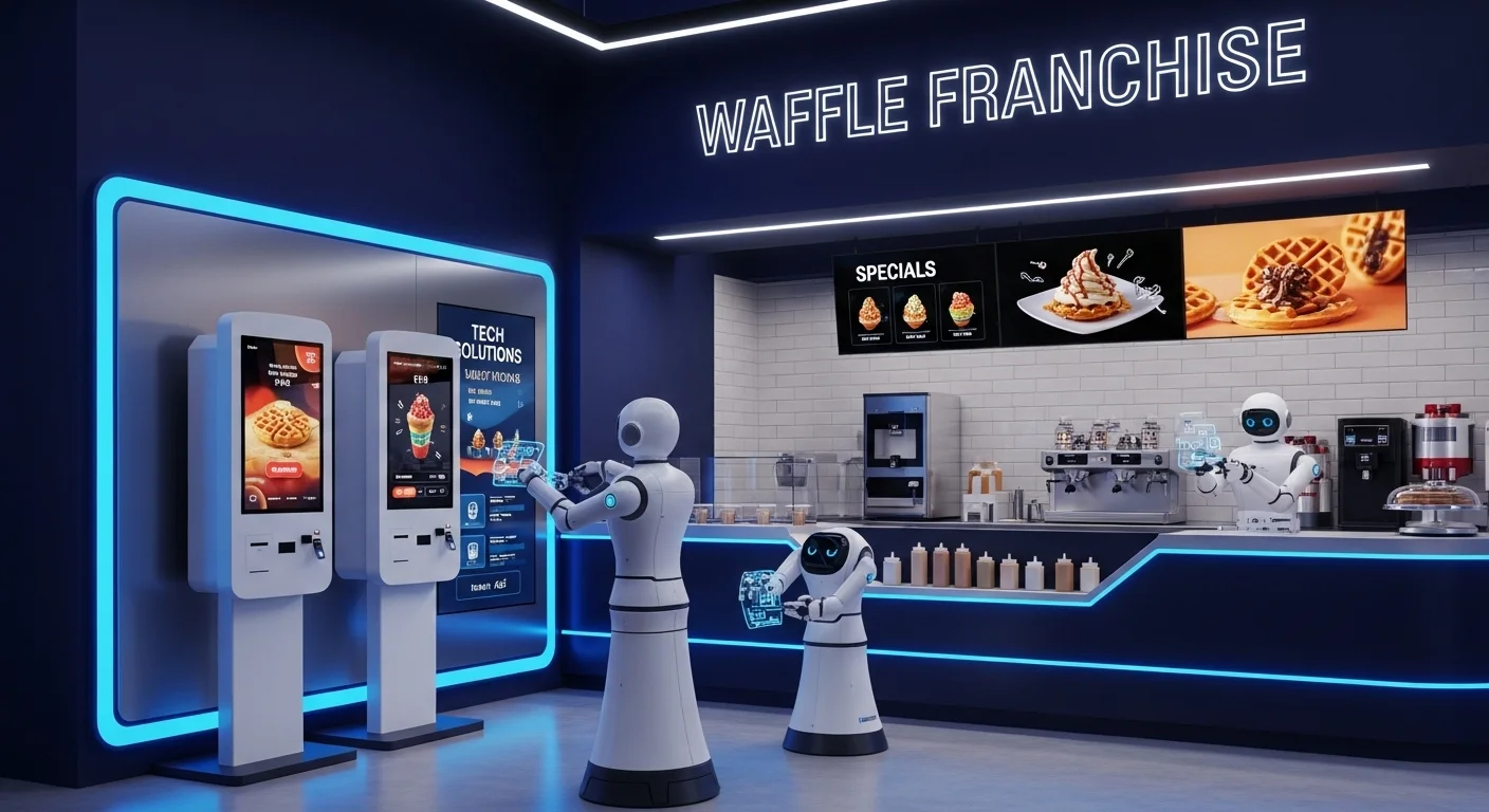 Tech solutions and digital innovations for Waffle Franchise in modern business