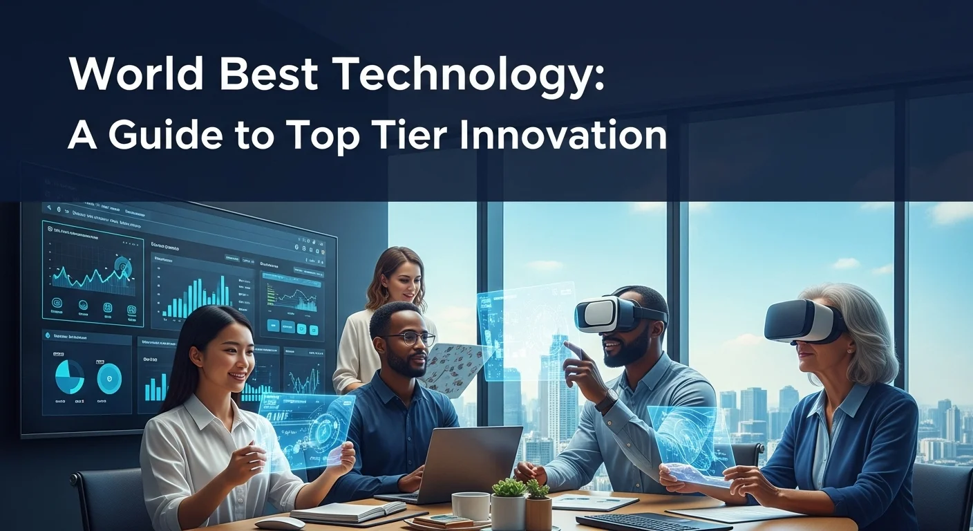 Tech solutions and digital innovations for World Best in modern business