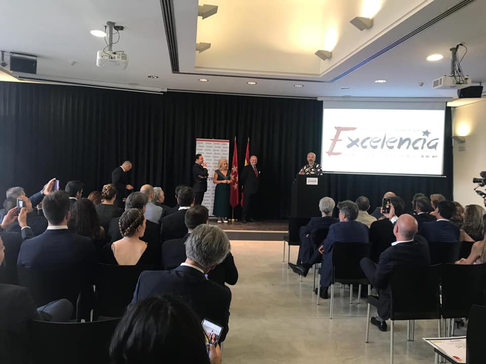 Sala de entrega de premios