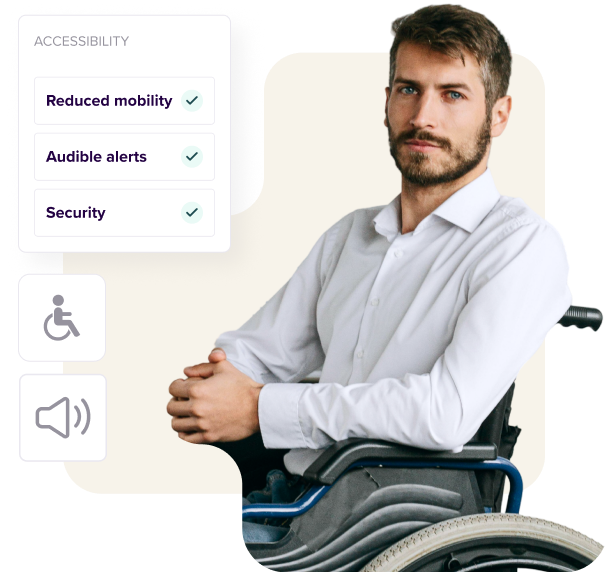 Accessible kiosk