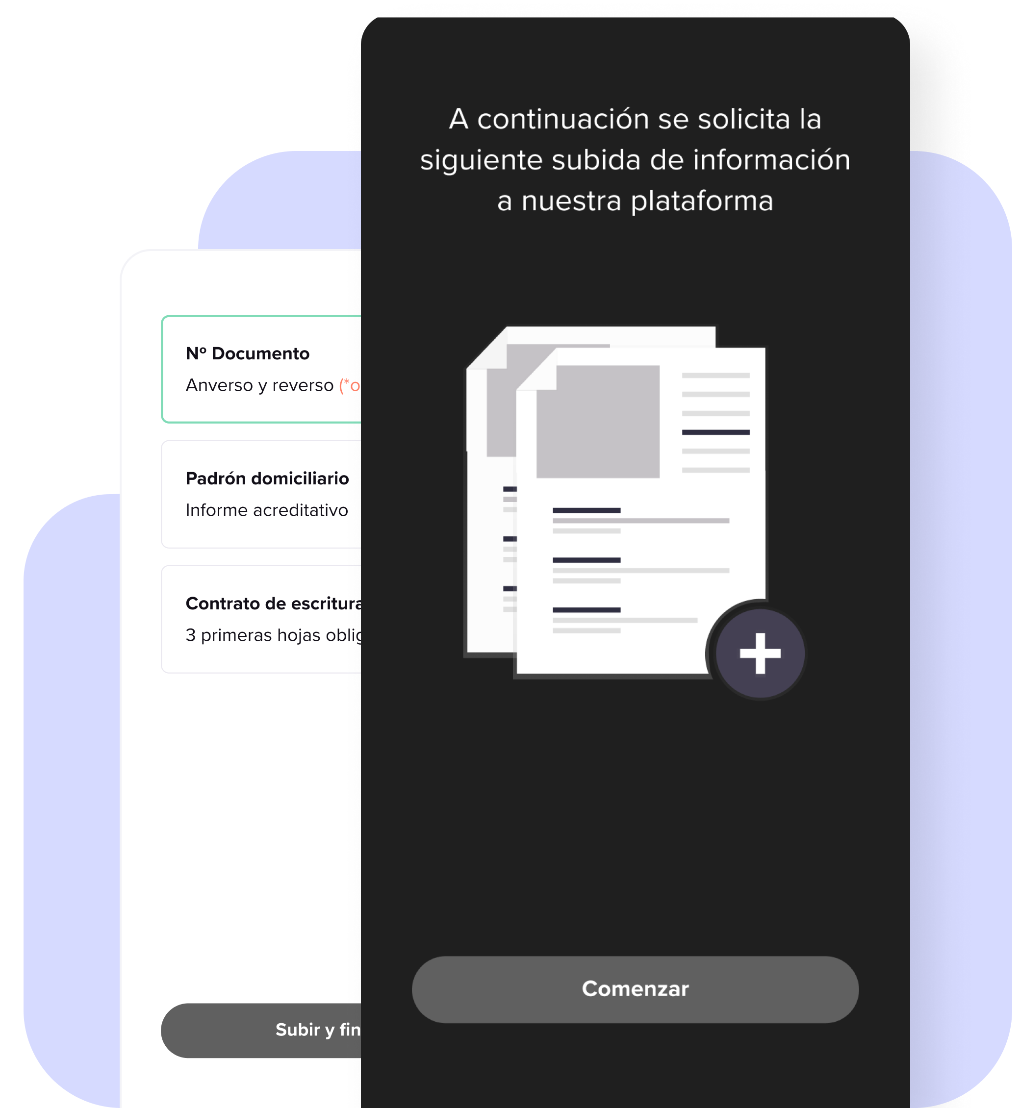 Recogida de documentación