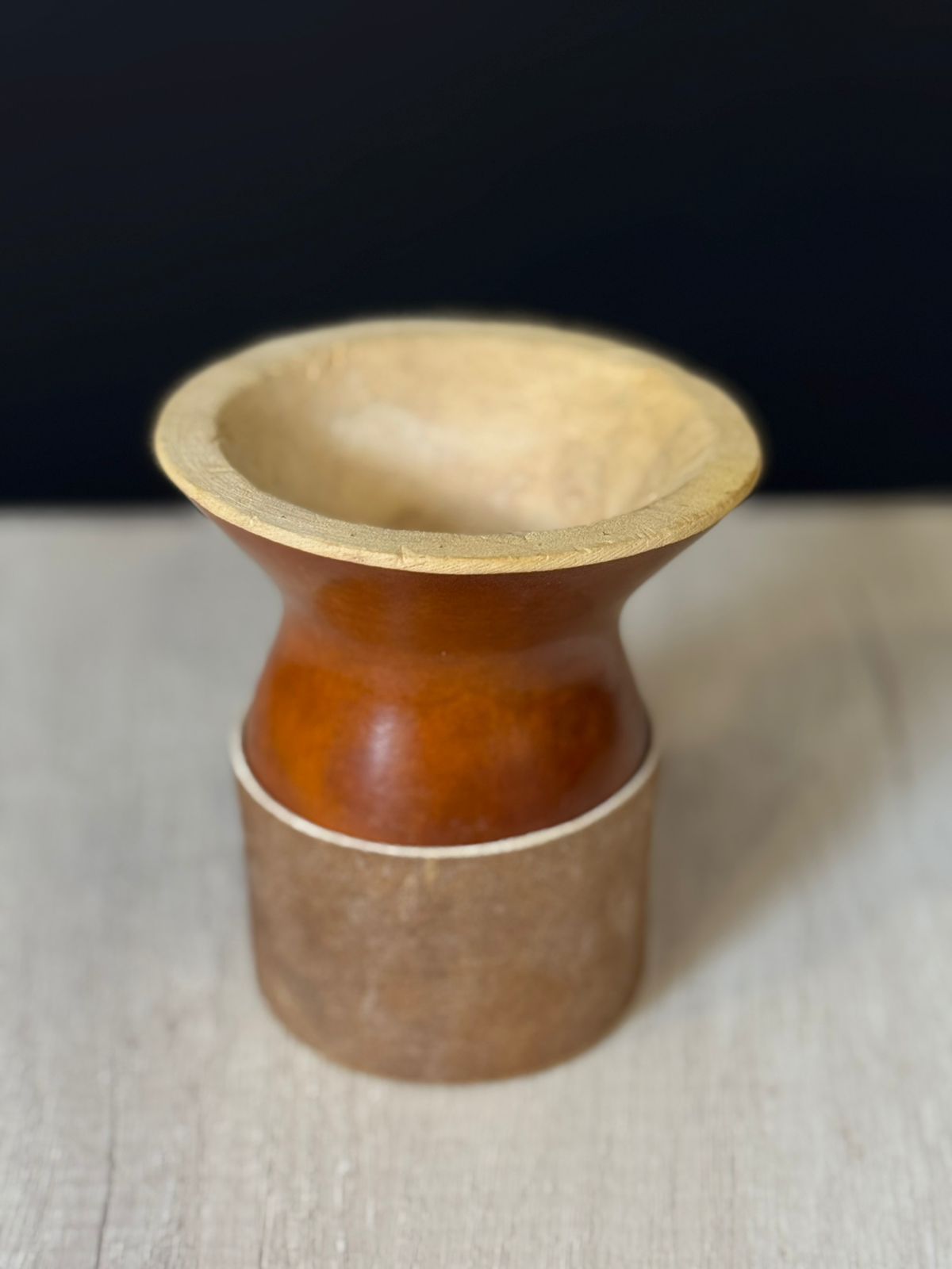 Camionero criollo con bombilla acero pico de loro