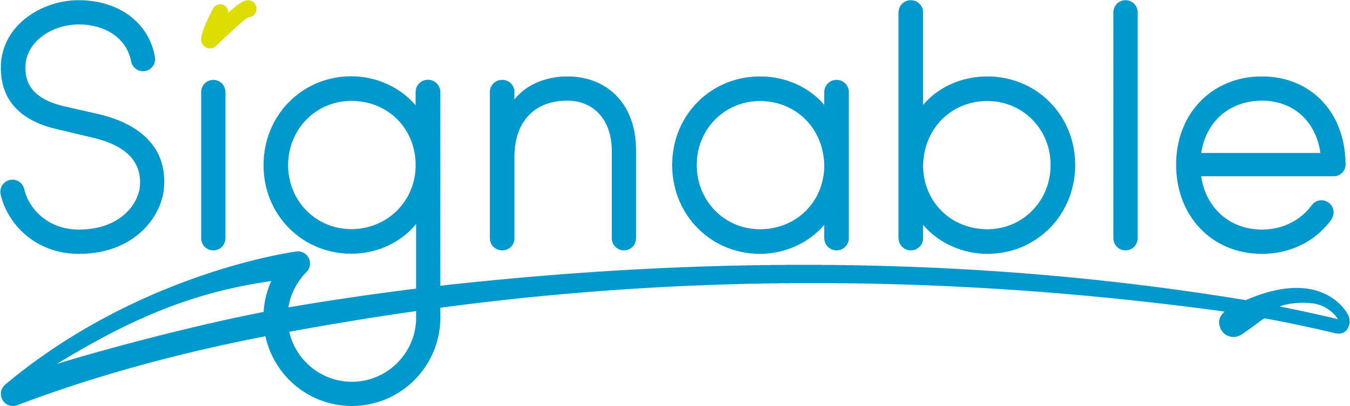 Signable logo