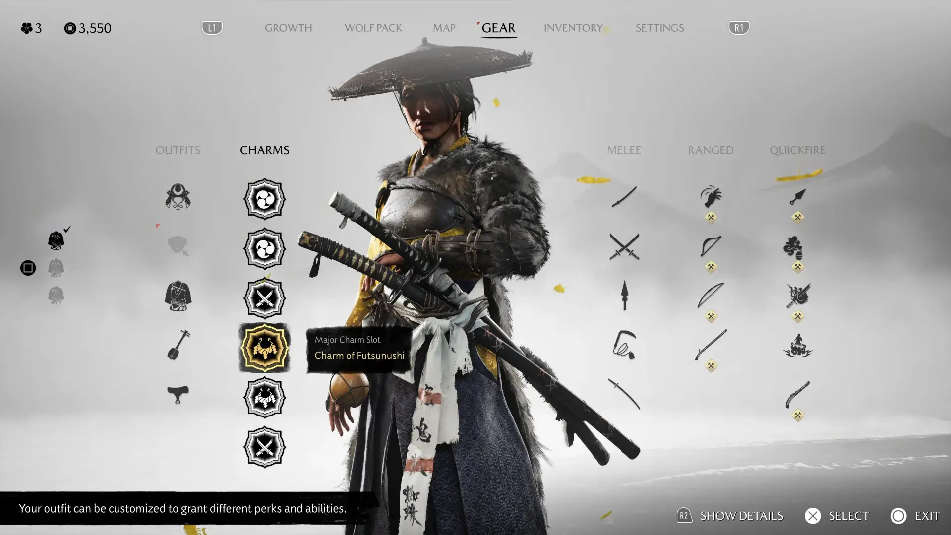 Settings Menu of Ghost of Yotei, Gameplay Walkthrough