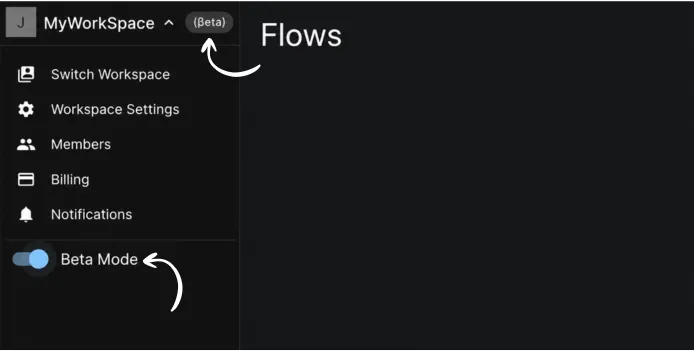 How to Turn On Beta Mode?