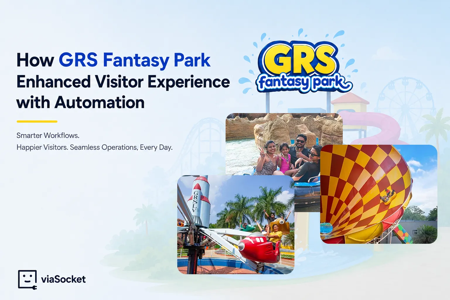 GRS Fantasy Park Automation Case Study | Enhanced Visitor Experience