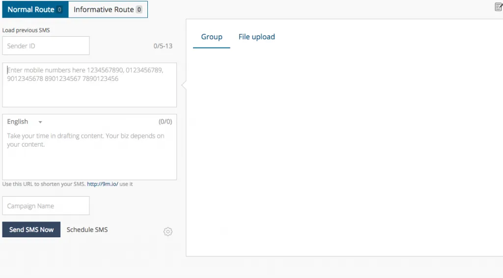 user interface