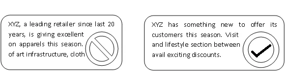 bulk sms sample