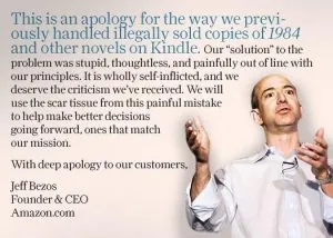 Jeff Bezos apology test