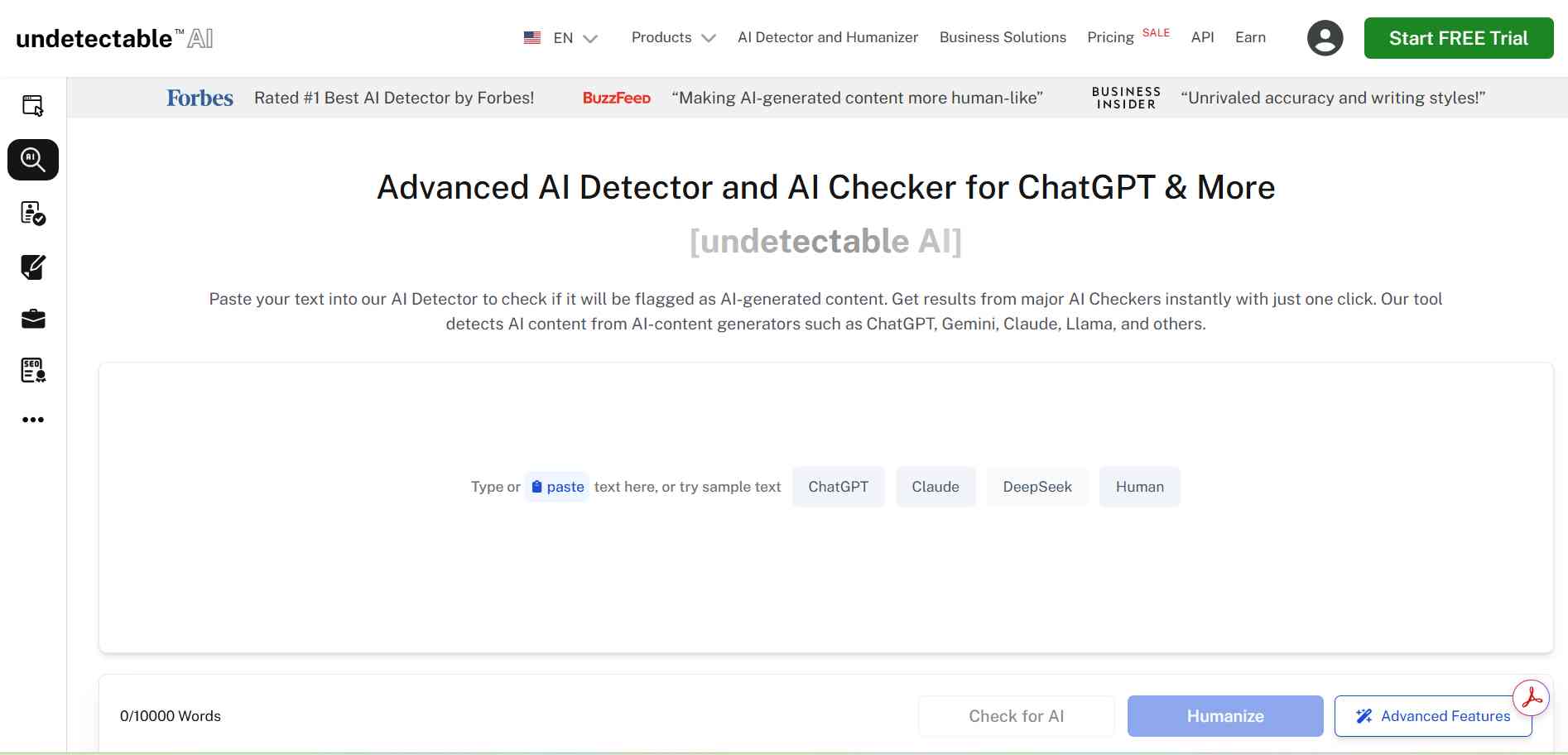 Undetectable AI