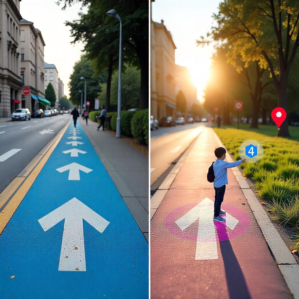 AR navigation screen