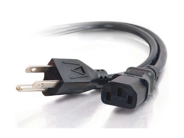 C2G Power Cord - Power IEC 320 EN 60320 C13 - Female Left Gender