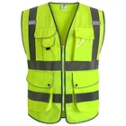 51112M Zipper Front Safety Vest