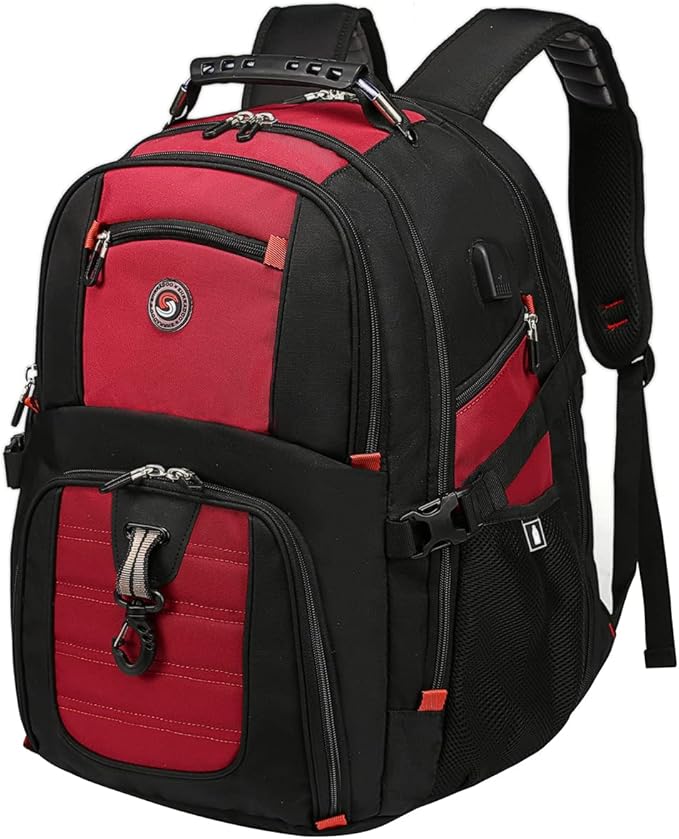 SHRRADOO Extra Large 50L Travel Laptop Backpack 