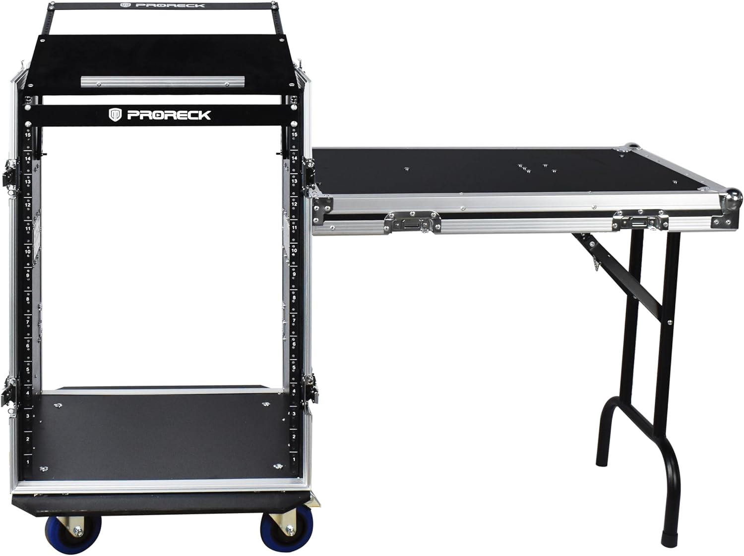 PRORECK 16U Rack/Road Case B0D99SLBVV