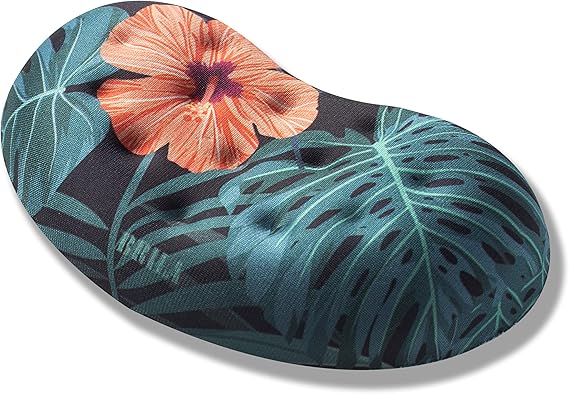 BRI-WRMH-BL BRILA Ergonomic Memory Foam Mouse Wrist Rest 