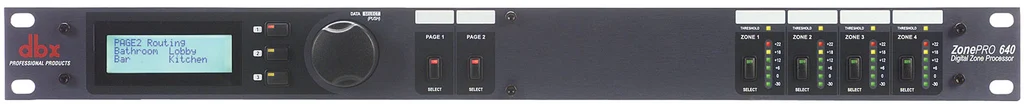 DBX 640 ZonePRO 6x4 Digital Zone Processor.