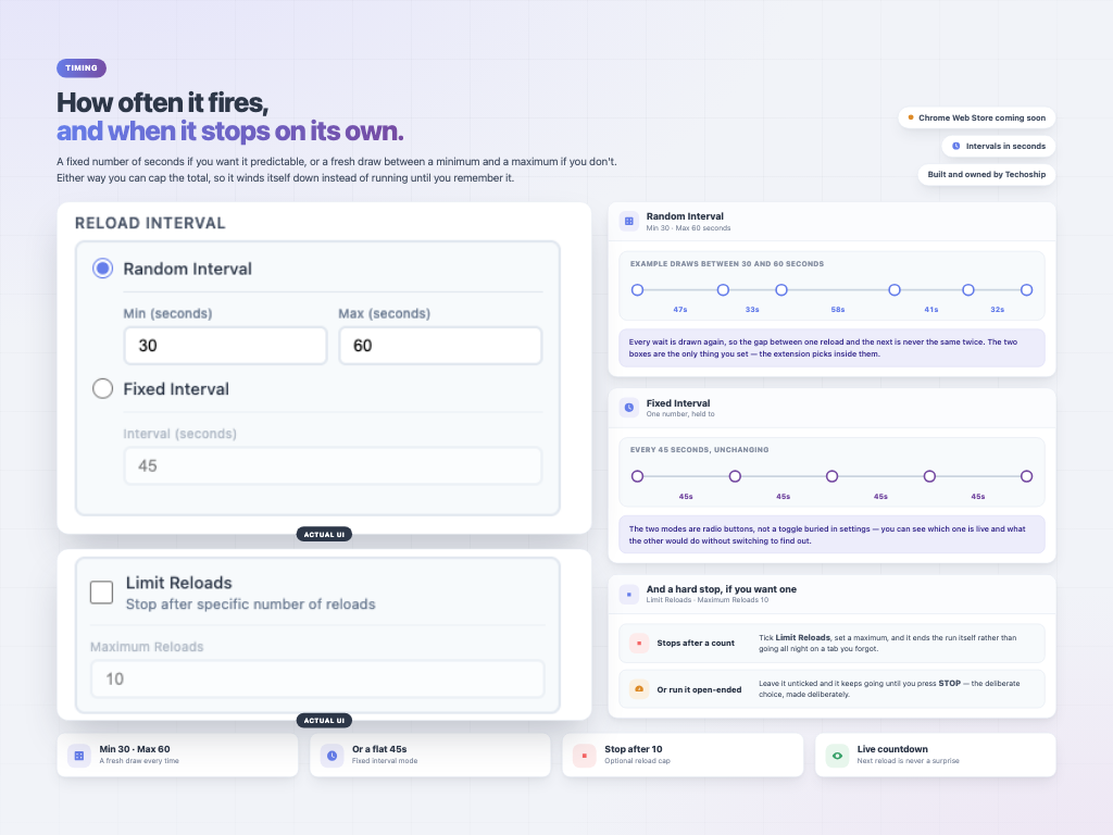 Random URL Reloader screenshot 3