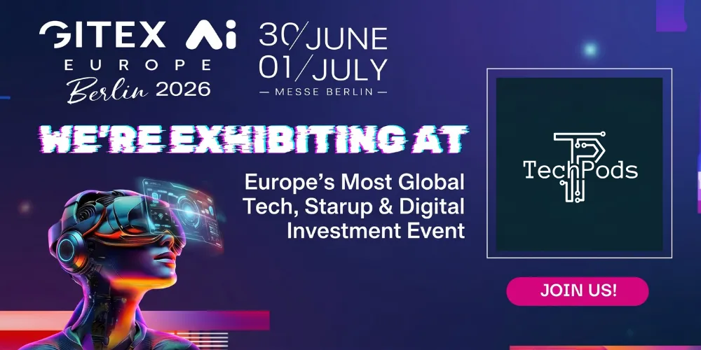 TechPods are exhibiting at GITEX