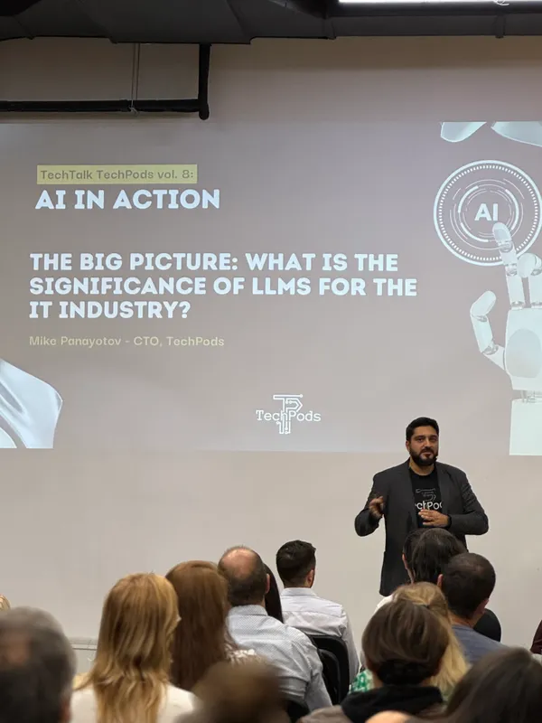 Mike Panayotov at TechTalk