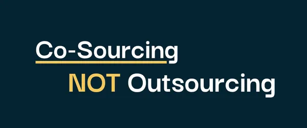Co-sourcing not outsourcing