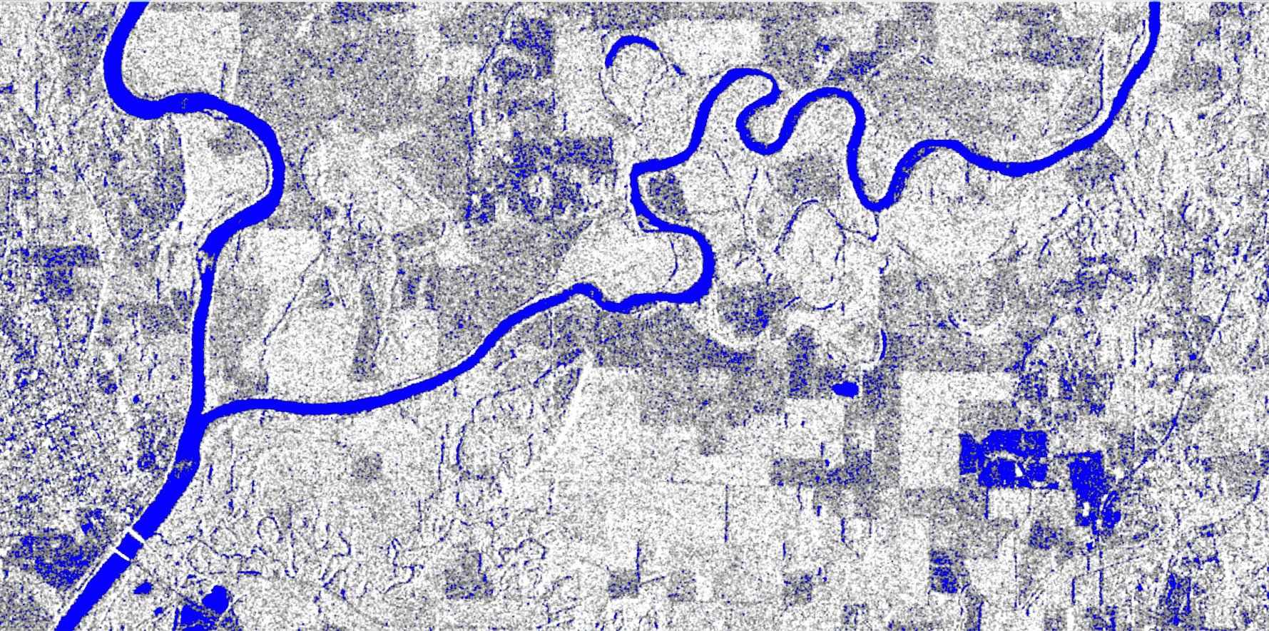 datos de la máquina en imagen de satélite