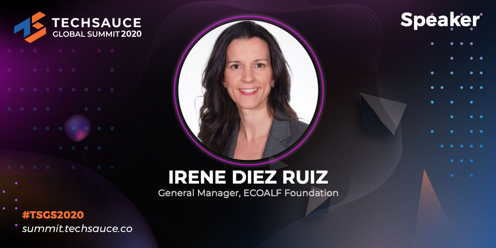 Irene Diez Ruiz at Techsauce Global Summit 2020