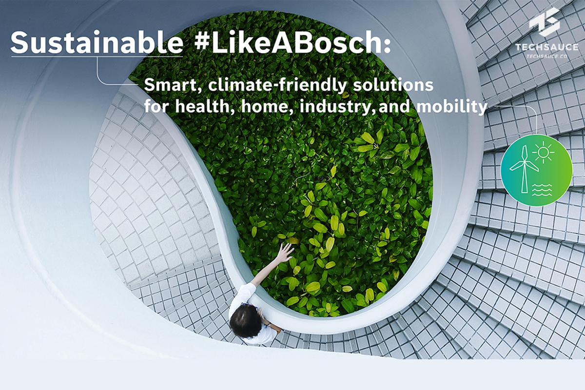 Live Webcast Bosch CES 2021 Sustainable LikeABosch Techsauce