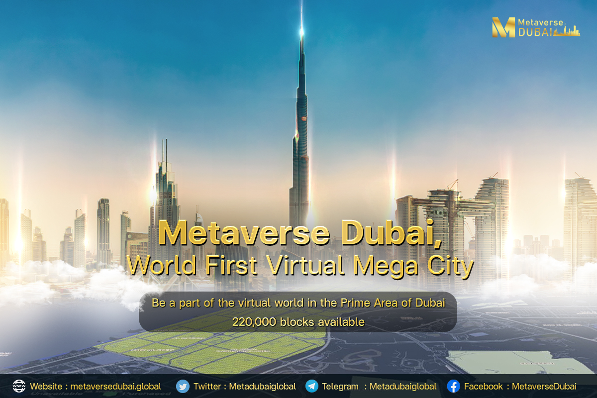 ก้าวสู่โลกอนาคตกับเทคโนโลยีโลกเสมือนผสานโลกแห่งความจริง Augmented Reality (AR) และ โลกก้าวเข้าสู่จำลอง Virtual reality (VR) มากขึ้นกว่าเก่า กับ Metaverse Dubai หนึ่งในปรากฏการณ์ใหม่ที่เปิดโอกาสให้คุณได้สัมผัสแล้ววันนี้