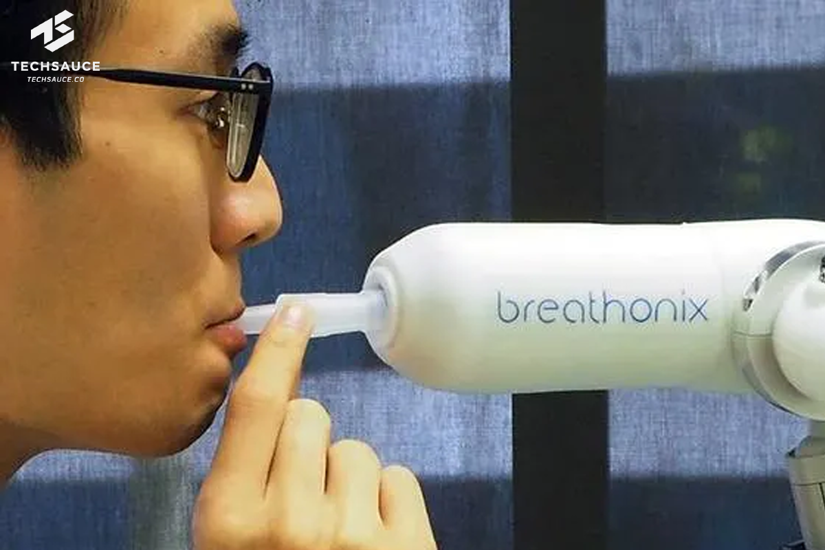 The BreFence Go COVID-19 breath test system