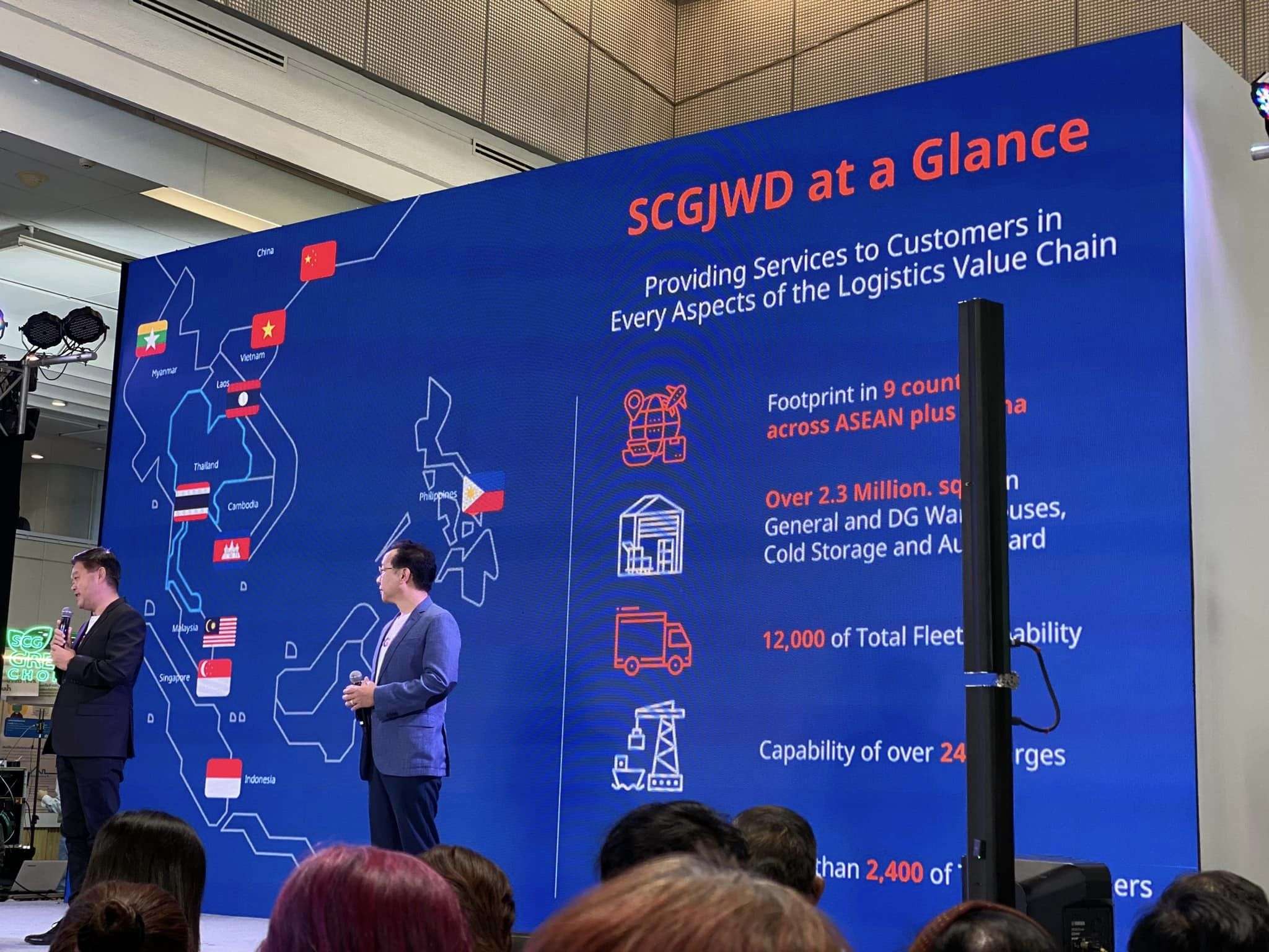 คุณบรรณ  เกษมทรัพย์ คุณชวนินทร์ บัณฑิตกฤษดา Co-CEO SCGJWD