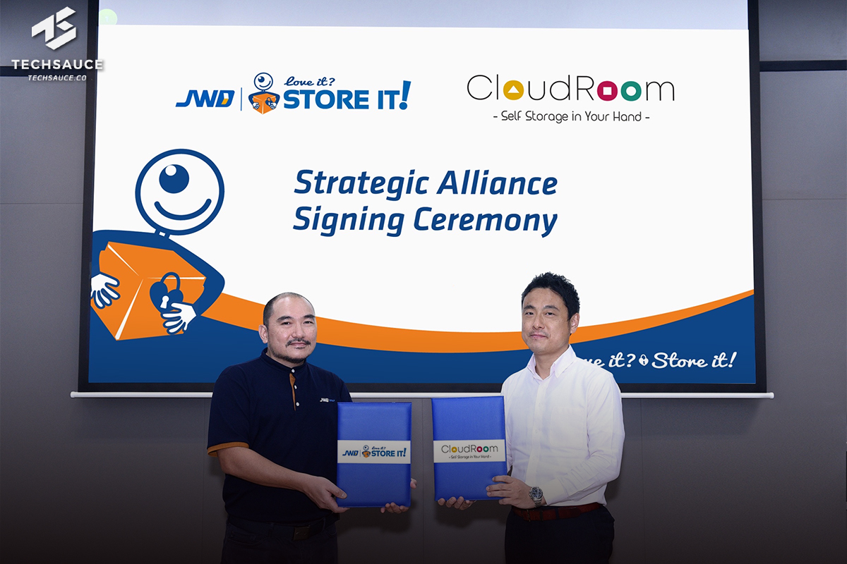 JWD ผนึก a2network บริษัทสัญชาติญี่ปุ่น รุกบริการจัดเก็บสิ่งของแบบ On-Demand บนโมบายแอป CloudRoom